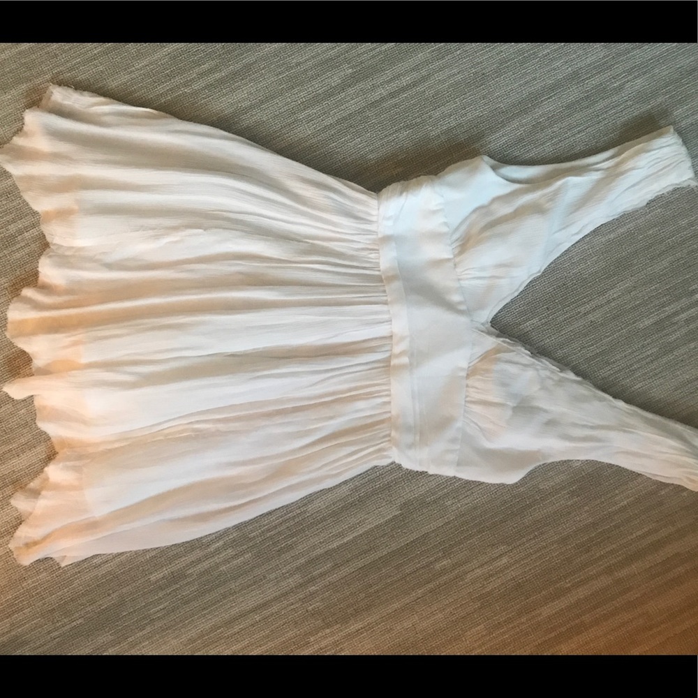 White dress